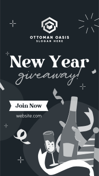 New Year Giveaway TikTok Video Image Preview