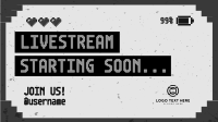 Livestream Start Gaming Animation Image Preview