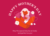 Lovely Mother's Day Postcard Image Preview