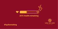 Health Bar Smoking Twitter post Image Preview