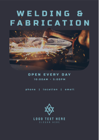 Welding & Fabrication Flyer Image Preview