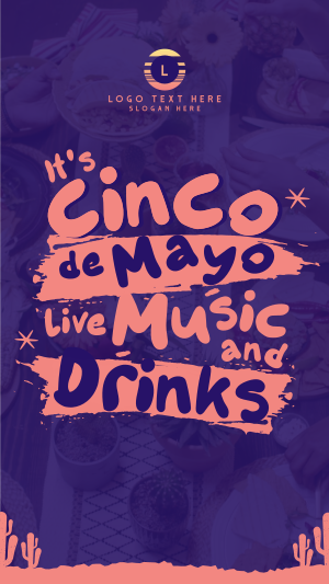 Cinco De Mayo Party Facebook story Image Preview