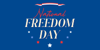 National Freedom Day Twitter Post Image Preview