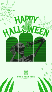 Halloween Greeting TikTok Video Design