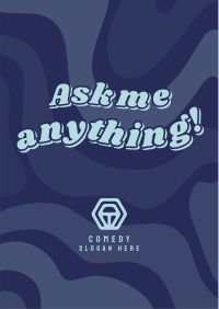 Minimalist Q&A Flyer Image Preview