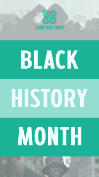 Power Black History Month Instagram Story Design