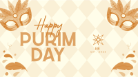 Purim Day Event Facebook Event Cover Image Preview