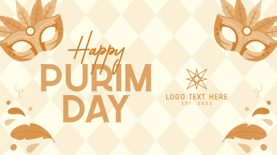 Purim Day Event Facebook event cover Image Preview