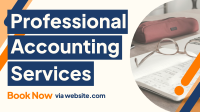 Accounting Services Available Facebook Event Cover Design