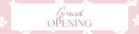 Floral Grand Opening LinkedIn banner Image Preview