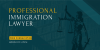 Immigration Lawyer Twitter post Image Preview