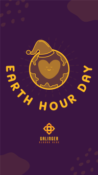 Earth Hour Celebration Facebook Story Design