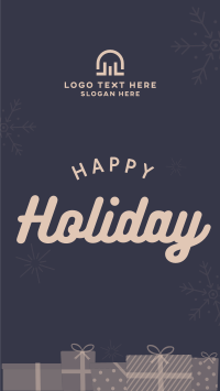 Happy Holiday Instagram story Image Preview