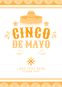 Colorful Hat in Cinco De Mayo Flyer Image Preview