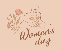 Women Bloom Facebook Post Design