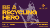 Trendy Recycling Drive Animation Preview