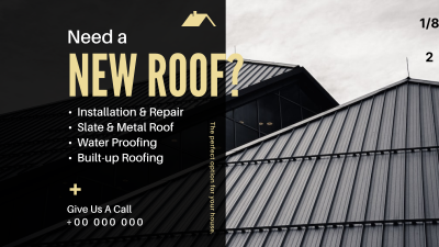 Industrial Roofing Facebook event cover Image Preview