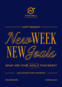 New Goals Monday Poster Image Preview