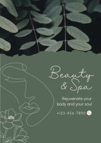 Beauty Spa Booking Flyer Design