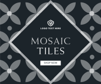 Mosaic Tiles Facebook Post Design