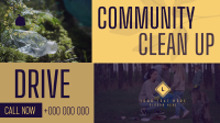 Community Clean Up Drive Animation Image Preview