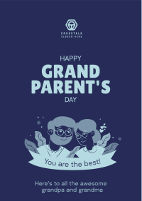 Grandparent's Day Flyer Design