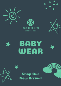 Baby Store New Arrival Poster Design