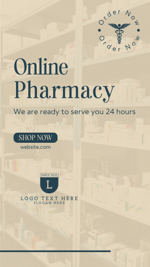 Online Pharmacy Instagram story Image Preview