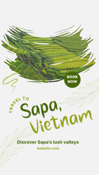 Sapa Vietnam Travel TikTok video Image Preview