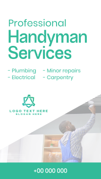 Modern Handyman Service Instagram Story Preview