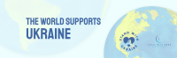 The World Supports Ukraine Twitter header (cover) Image Preview