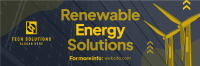 Renewable Energy Solutions Twitter Header Image Preview
