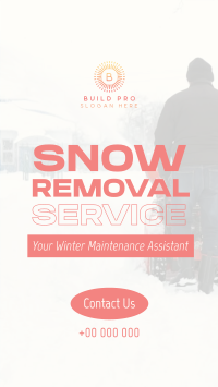 Pro Snow Removal Instagram Reel Image Preview