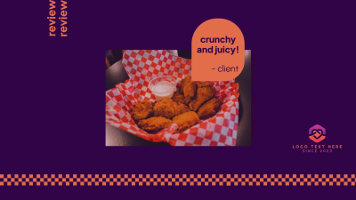 Chicken Checkered Facebook event cover Image Preview