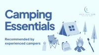 Quirky Outdoor Camp Animation Preview