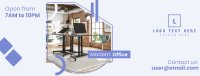 Modern Office Facebook cover Image Preview