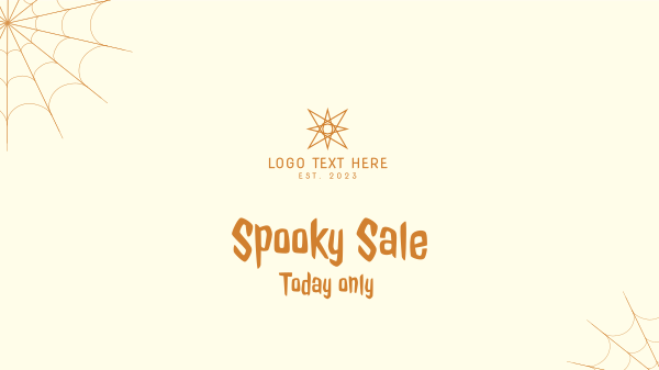 Spooky Sale Facebook Event Cover Design Image Preview