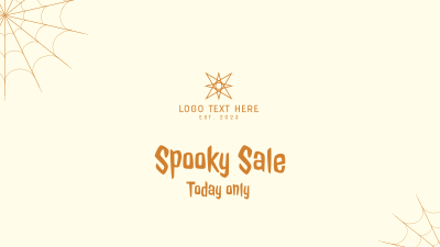 Spooky Sale Facebook event cover Image Preview