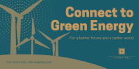 Green Energy Silhouette Twitter Post Image Preview