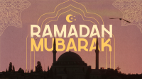 Traditional Ramadan Greeting Facebook Event Cover Design