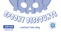 Halloween Pumpkin Discount Facebook ad Image Preview