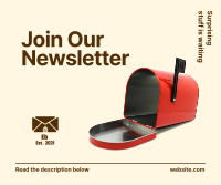 Join Our Newsletter Facebook Post Image Preview