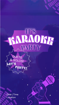 Karaoke Party Nights Video Image Preview