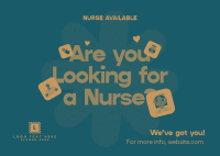 On-Demand Nurses Postcard Design