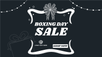 Boxing Day Sale Facebook Event Cover Design