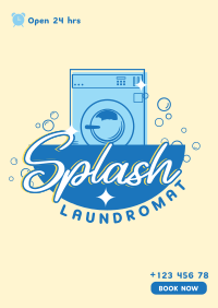 Splash Laundromat Poster Image Preview