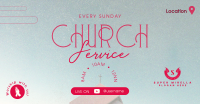 Worship with us Facebook Ad Design