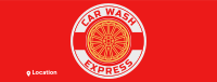 Express Carwash Facebook cover Image Preview