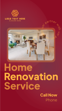 Home Renovation Services Instagram story Image Preview