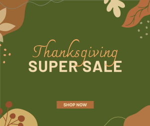 Thanksgiving Sale Facebook post